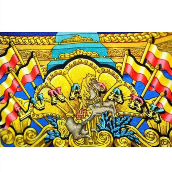 Authentic Hermès Lunapark Silk Scarf - Picture 7 of 10